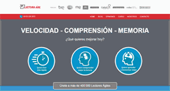 Desktop Screenshot of lecturaagil.com